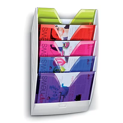 Présentoir Mural 5 Cases Multicolore Happy By Cep 1 Présentoir Mural 5 Cases Multicolore Happy By Cep