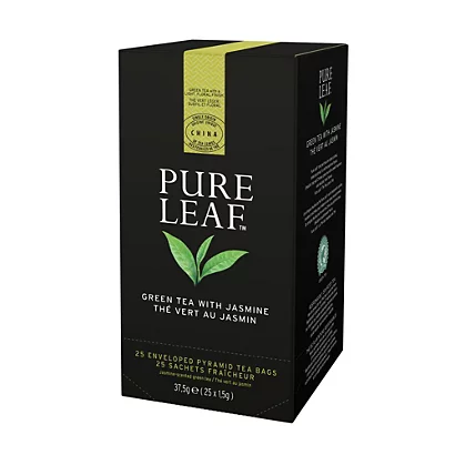 PURE LEAF Thé Vert Au Jasmin - 25 Sachets Pyramide 2 PURE LEAF Thé Vert Au Jasmin - 25 Sachets Pyramide – Image 2