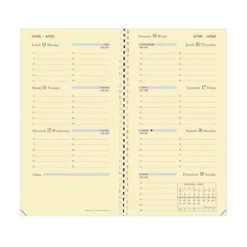 Quo Vadis Agenda De Poche Semainier PLANORIZON à Spirale - 8,8 X 17 Cm - Noir - 2024 -Fournitures Bureau Boutique quo vadis agenda poche semainier planorizon spirale 8 8 x 17 cm noir 2024 2127700 2