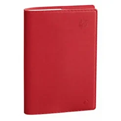 Quo Vadis Agenda Semainier Equology Président - 21 X 27 Cm - Rouge - 2024
