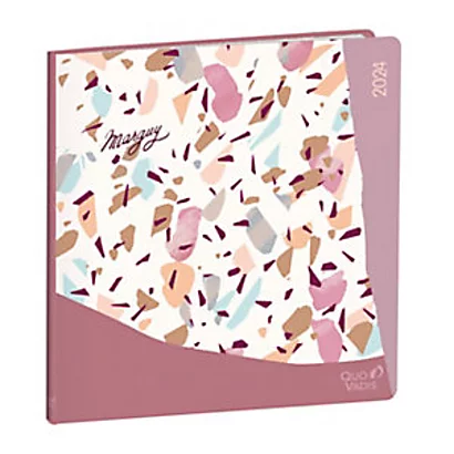 Quo Vadis Agenda Semainier Exécutif Marguy - 16 X 16 Cm - Terrazzo - Décembre 2023 à Décembre 2024 1 Quo Vadis Agenda Semainier Exécutif Marguy - 16 X 16 Cm - Terrazzo - Décembre 2023 à Décembre 2024