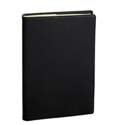 Quo Vadis Agenda Semainier IMPALA Prestige Ministre -16 X 24 Cm - Noir - 2024