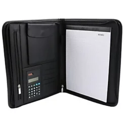 RAJA Conférencier Porte-bloc A4 Financier - Noir