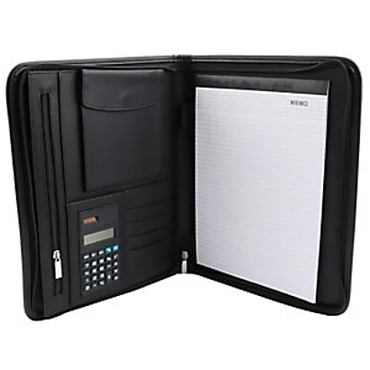 RAJA Conférencier Porte-bloc A4 Financier - Noir 1 RAJA Conférencier Porte-bloc A4 Financier - Noir