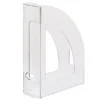 RAJA Porte-revues En Polystyrène - Transparent (lot De 6)