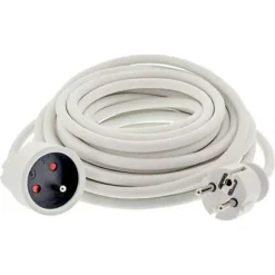 Rallonge électrique 5 M 10/16A - 220 V 3 X 1.5 Mm²