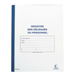 Registre Des Délégués Du Personnel 32 X 24 Elve