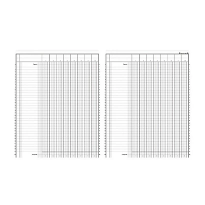 REGISTRES LE DAUPHIN Registre Comptable à Colonnes 31,5 X 24,5 Cm - 8 Colonnes Par Page 1 REGISTRES LE DAUPHIN Registre Comptable à Colonnes 31,5 X 24,5 Cm - 8 Colonnes Par Page