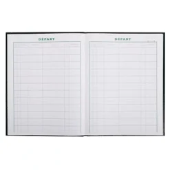 REGISTRES LE DAUPHIN Registre Courrier Départ - 32 X 24 Cm, 160 Pages - Vert