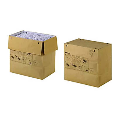 Rexel Pack De 20 Sacs Papier Recyclés Pour Destructeur 80X - 20 Litres 1 Rexel Pack De 20 Sacs Papier Recyclés Pour Destructeur 80X - 20 Litres
