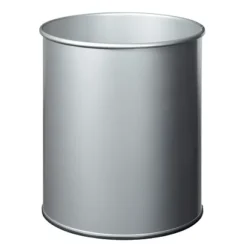 ROSSIGNOL Corbeille A Papier Papea - 30l - Gris Metal