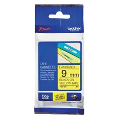 Ruban Brother TZe-621 Largeur 9 Mm écriture Noir / Fond Jaune -Fournitures Bureau Boutique ruban brother tze 621 largeur 9 mm criture noir fond jaune 368460 2
