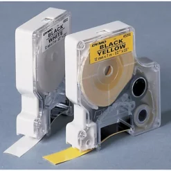 Ruban Pour Titreuse Dymo D1 7 M X 12 Mm, Coloris Blanc/noir