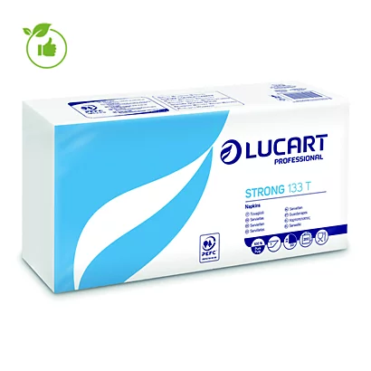 Serviettes De Table En Papier Lucart 1 Pli, Coloris Blanc, Le Colis De 2400 1 Serviettes De Table En Papier Lucart 1 Pli, Coloris Blanc, Le Colis De 2400