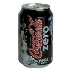 Soda Coca-Cola Zéro Sucres, En Canette, Lot De 24 X 33 Cl