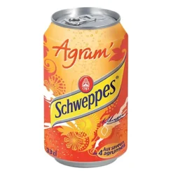 Soda Schweppes Agrum', En Canette, Lot De 24 X 33 Cl