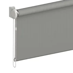 Store Enrouleur Sur Mesure, Tissu Screen Anti-chaleur, Coloris Noir