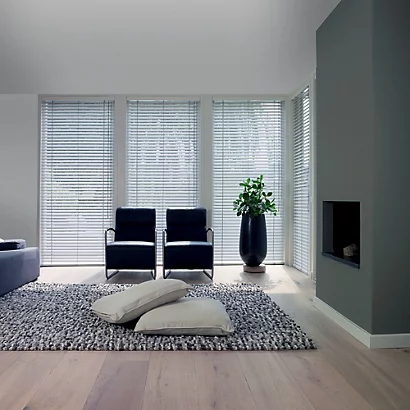 Store Vénitien Sur Mesure Lames Aluminium Larg 25 Mm Coloris Blanc 4 Store Vénitien Sur Mesure Lames Aluminium Larg 25 Mm Coloris Blanc – Image 4