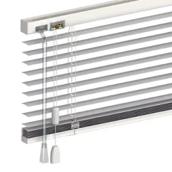 Store Vénitien Sur Mesure Lames Aluminium Larg 25 Mm Coloris Vert Menthe