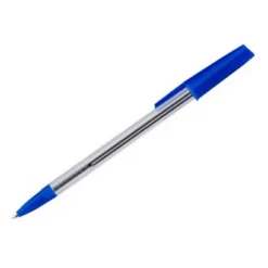 Stylo Bille à Capuchon Pointe Moyenne 0,7 Mm - Bleu (lot De 50)