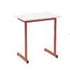 Table Formation Individuelle Pieds Rouges