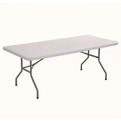 Table Pliante En Polyéthylène 183 X 76 Cm 1 Table Pliante En Polyéthylène 183 X 76 Cm