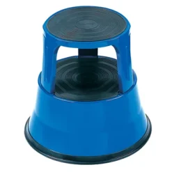 Tabouret Marchepied Métal Bleu