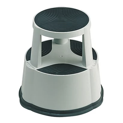 Tabouret Mobil Step Antidérapant Gris 1 Tabouret Mobil Step Antidérapant Gris