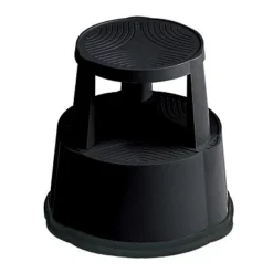 Tabouret Mobil Step Antidérapant Noir
