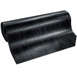 Tapis Caoutchouc Cannelé En Rouleau 10 X 1,2 M