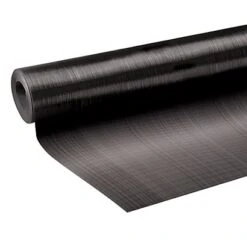 Tapis Caoutchouc Strié Sur Mesure Largeur 1 M