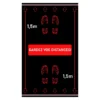 Tapis Distanciation Sociale 0,90 X 1,50 M