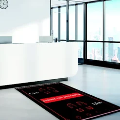 Tapis Distanciation Sociale 0,90 X 1,50 M -Fournitures Bureau Boutique tapis distanciation sociale 0 90 x 1 50 226600 2