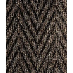 Tapis Grattant Absorbant Chevron Marron 90 X 150 Cm -Fournitures Bureau Boutique tapis grattant absorbant chevron marron 90 x 150 cm 220162 2