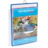 Tarifold Porte Brochures Mural A4 Portrait Avec 1 Anse En PVC Rigide – Cadre Bleu