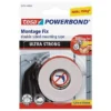 Tesa® Powerbond® Ultra Résistant Double Face Rouleau De Fixation Blanc 19 Mm X 1,5 M 55791
