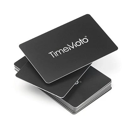 TimeMoto Badge RFID, Compatible Avec Tous Les Systèmes De Pointage TimeMoto®, 85 X 54 Mm, Distance De Lecture De 70 Mm, Noir - Paquet 25 Unités 1 TimeMoto Badge RFID, Compatible Avec Tous Les Systèmes De Pointage TimeMoto®, 85 X 54 Mm, Distance De Lecture De 70 Mm, Noir - Paquet 25 Unités