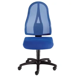 TOPSTAR Siège De Bureau Sans Accoudoir Open Point Dossier Maille - Bleu -Fournitures Bureau Boutique topstar ge bureau accoudoir open point dossier maille bleu 3965000 1