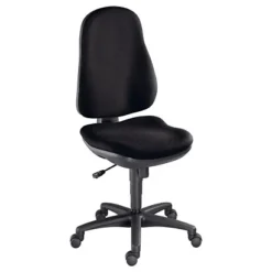 TOPSTAR Siège De Bureau Noa En Tissu Sans Accoudoir - Noir