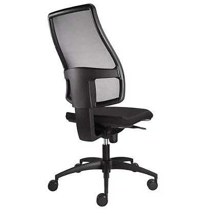 TOPSTAR Siège De Bureau Sun - Tissu Rembourré Dossier Maille - Noir 2 TOPSTAR Siège De Bureau Sun - Tissu Rembourré Dossier Maille - Noir – Image 2