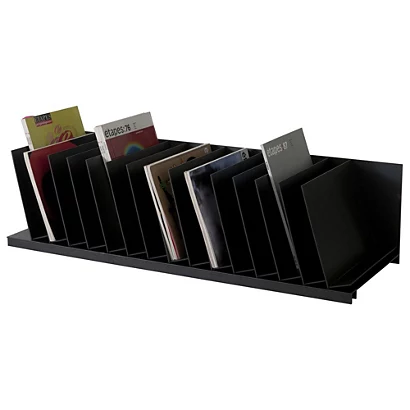 Trieur 16 Cases Inclinées Largeur 92 Cm Noir 2 Trieur 16 Cases Inclinées Largeur 92 Cm Noir – Image 2