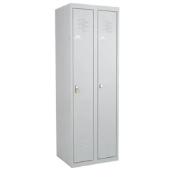Vestiaire Monobloc Primo Industrie Propre 2 Cases Gris RAL 7035